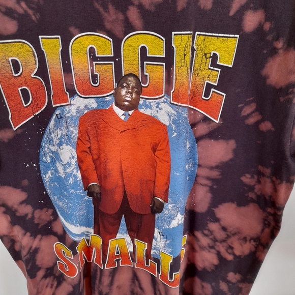 Biggie Smalls Tie-Dye T-Shirt Size L - Picture 4 of 5